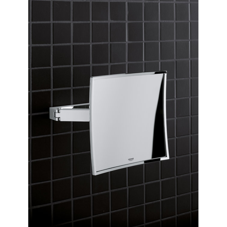GROHE Selection Cube Rectangle Makeup / Shaving Mirror Perigold